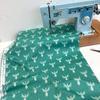 Art Gallery Fabrics - Onward and Upward - Rise Up Aqua (Per Metre)