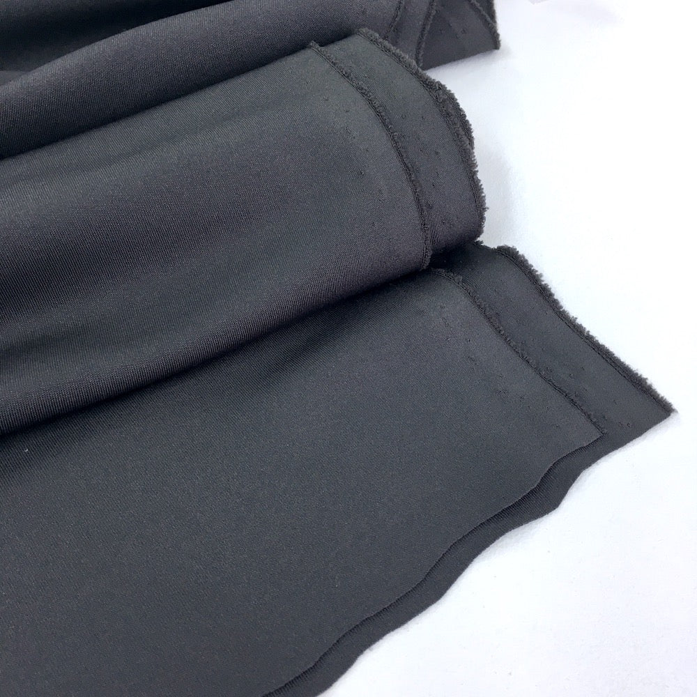 Fit Knit Sport Technical Leggings Jersey Dark Grey - Frumble Fabrics