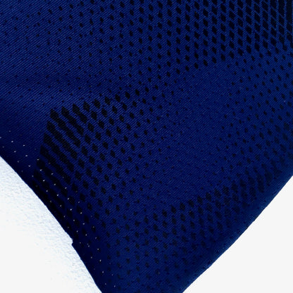 Dry Fit Sports Technical Jersey Geo Navy Blue - Frumble Fabrics