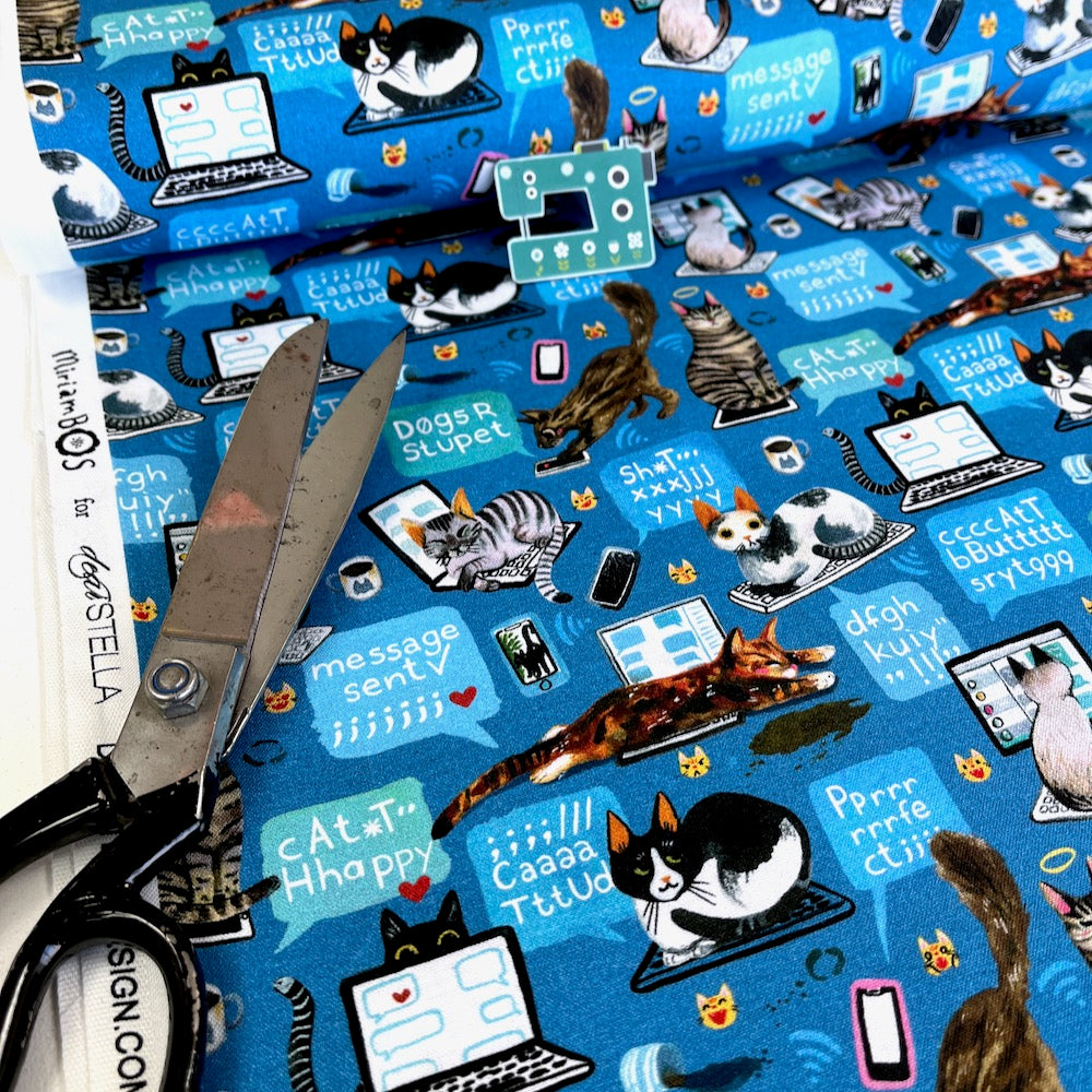 Remnant of Dear Stella - Cat Call - Methyl Blue (79cm)