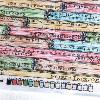 Maywood Studio - Measure Twice - Rulers Multi