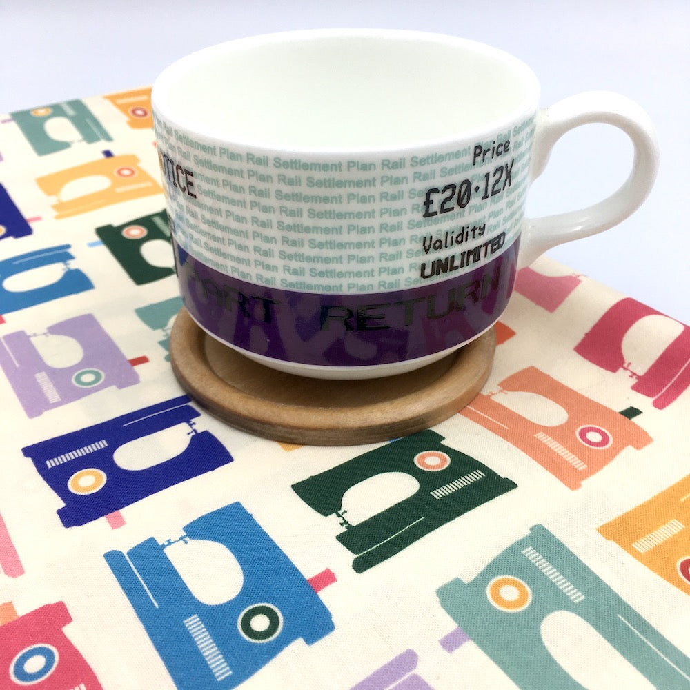 x1 Giant Olive Wood Natural Button - 8cm / 3 inch - 125L