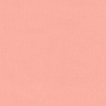 Kona Cotton Solids Peach - Frumble Fabrics