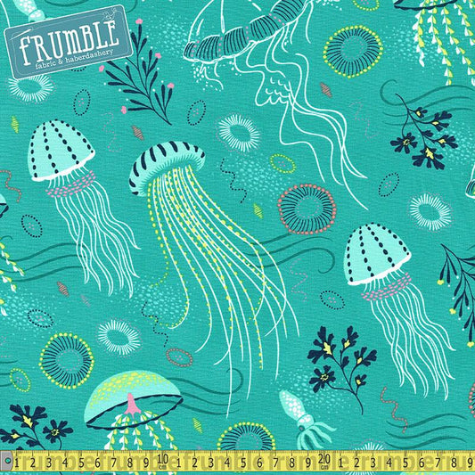 Into The Deep Tropical - Frumble Fabrics