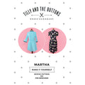 1011 Martha Dress - Tilly and the Buttons Pattern - Frumble Fabrics