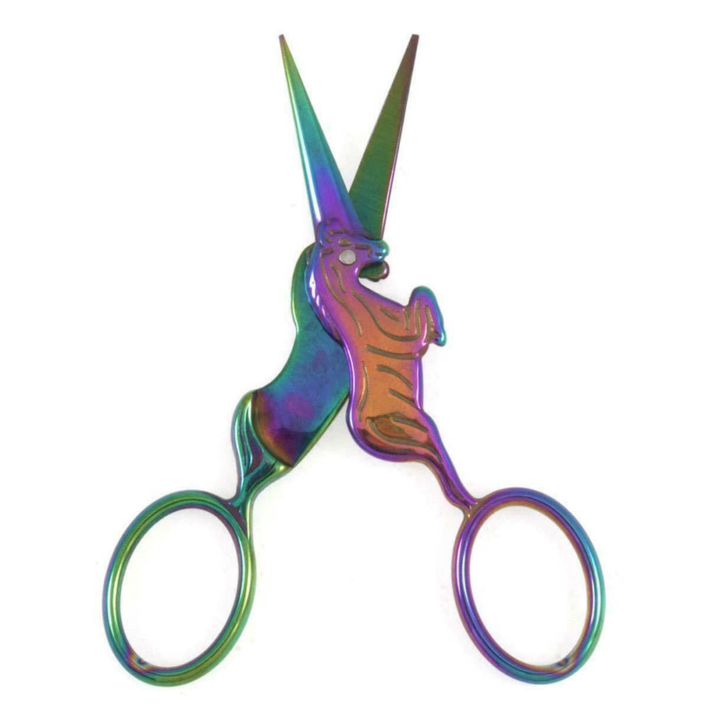 10cm Rainbow Unicorn Scissors - Frumble Fabrics