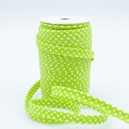 Medium Polka Dot Piping Bias Binding - Frumble Fabrics