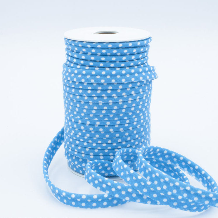 Medium Polka Dot Piping Bias Binding - Frumble Fabrics