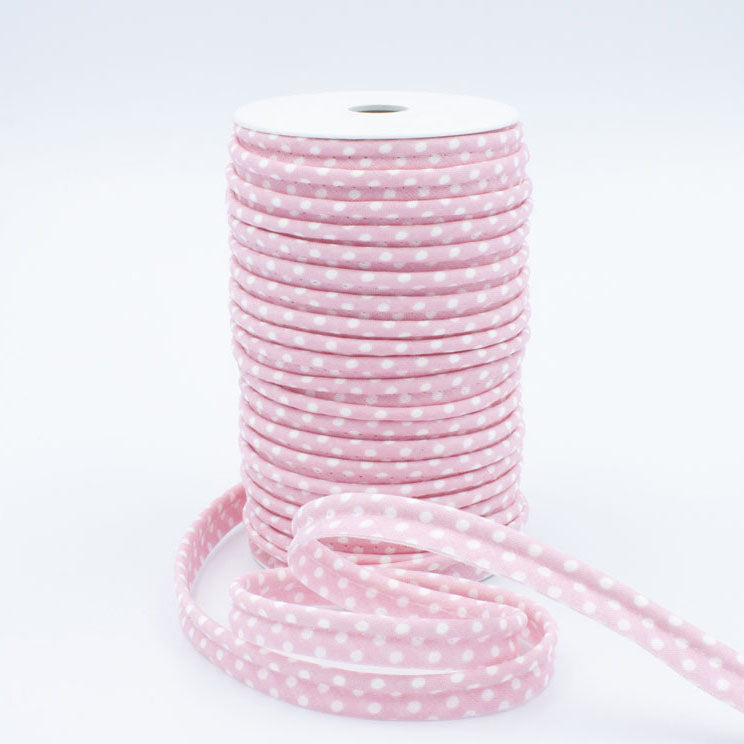 Medium Polka Dot Piping Bias Binding - Frumble Fabrics