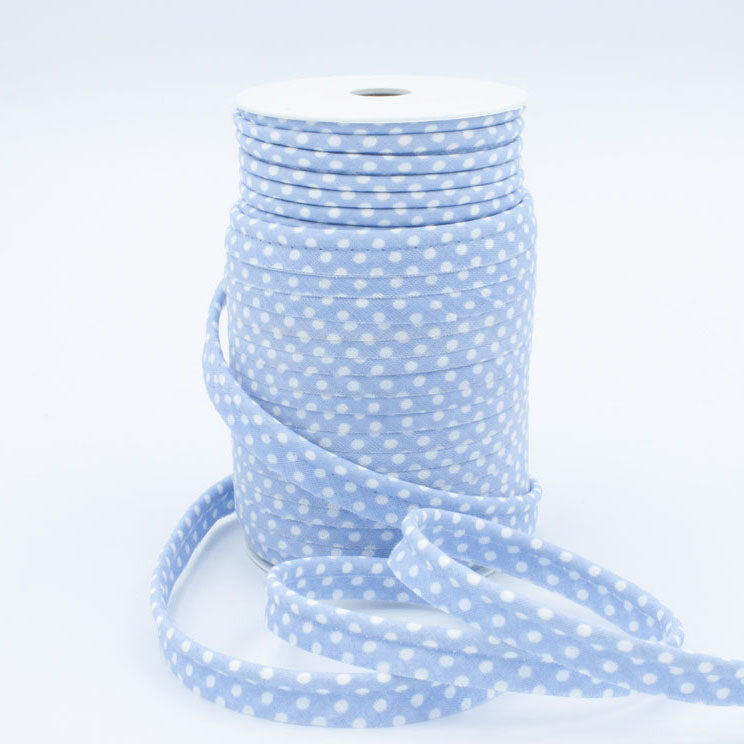 Medium Polka Dot Piping Bias Binding - Frumble Fabrics