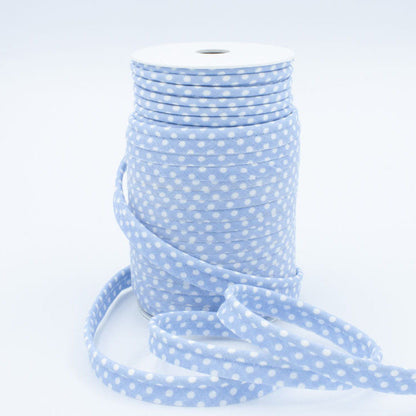 Medium Polka Dot Piping Bias Binding - Frumble Fabrics