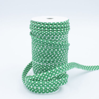 Medium Polka Dot Piping Bias Binding - Frumble Fabrics