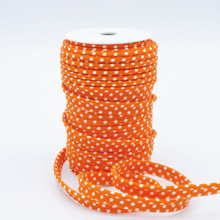 Medium Polka Dot Piping Bias Binding - Frumble Fabrics