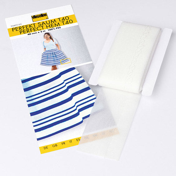 Vlieseline Perfect Hem T40 White (40mm x 3m)