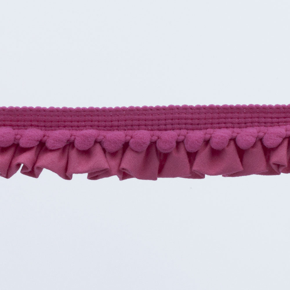 Pleated Pom Pom Bias Binding - Frumble Fabrics