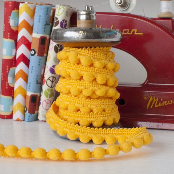 Pearl Pom Pom Trim - Frumble Fabrics