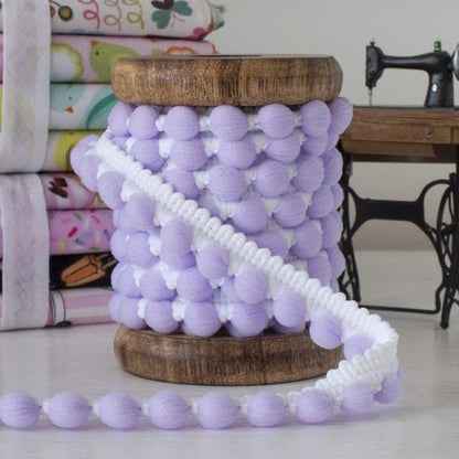 Pearl Pom Pom Trim - Frumble Fabrics