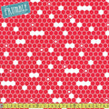 Fine & Dandy Hexagons Pink - Frumble Fabrics