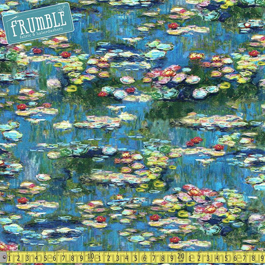 Claude Monet Water Lilies - Frumble Fabrics