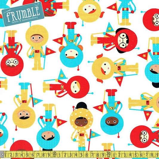 Space Explorers Primary - Frumble Fabrics