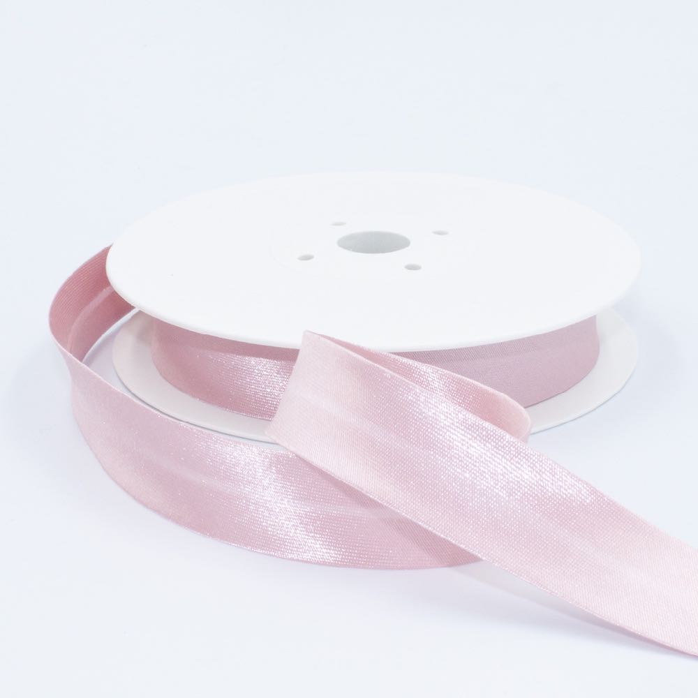 18mm Plain Satin Bias Binding - Frumble Fabrics