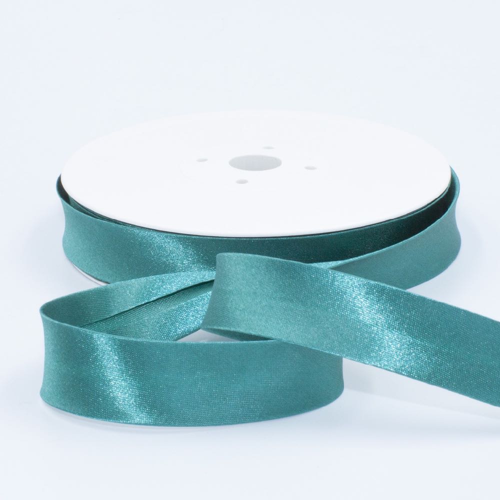 18mm Plain Satin Bias Binding - Frumble Fabrics