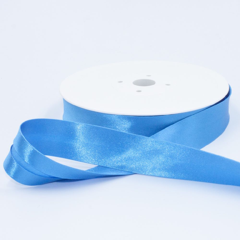 18mm Plain Satin Bias Binding - Frumble Fabrics