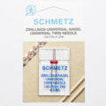 Schmetz Universal Twin Needle - Size 4.0mm/80