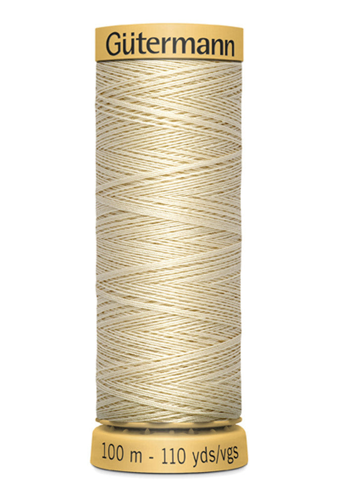 Natural Cotton Thread 100m Reel - Frumble Fabrics
