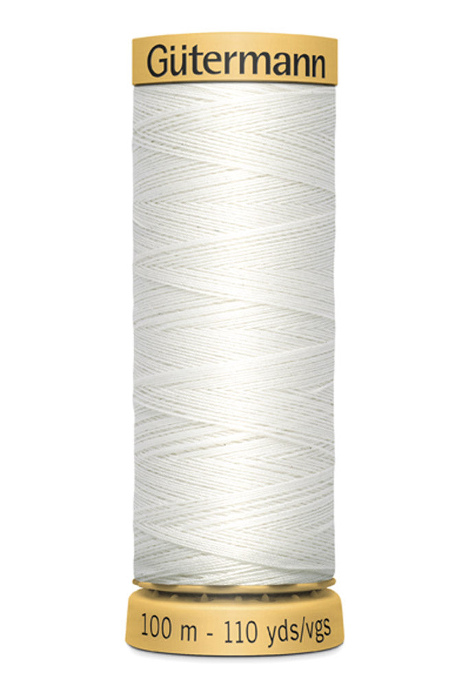 Natural Cotton Thread 100m Reel - Frumble Fabrics