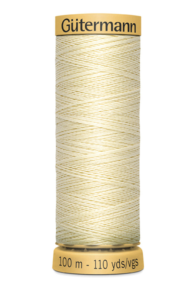 Natural Cotton Thread 100m Reel - Frumble Fabrics
