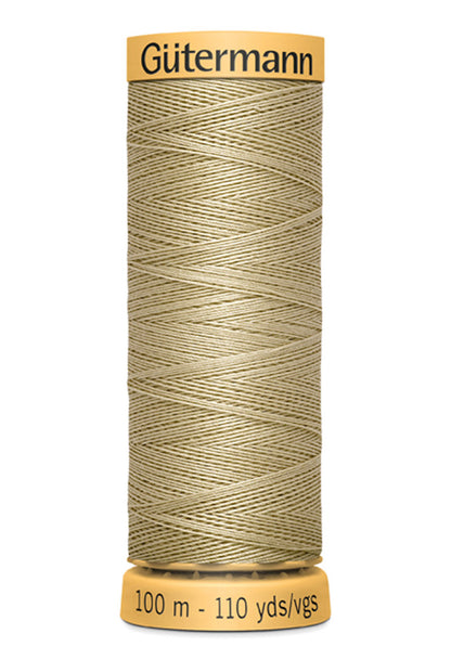 Natural Cotton Thread 100m Reel - Frumble Fabrics