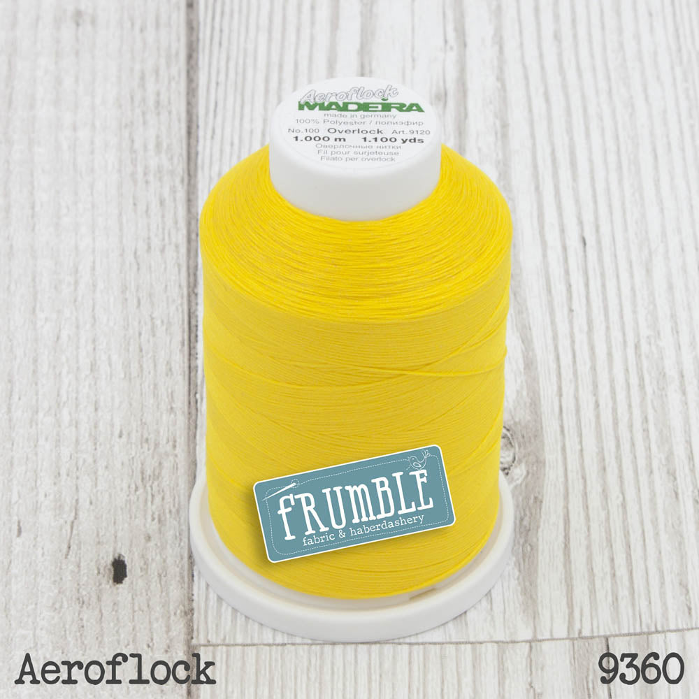 AeroFLOCK Fluffy Looper Thread 1000m Cone - Frumble Fabrics