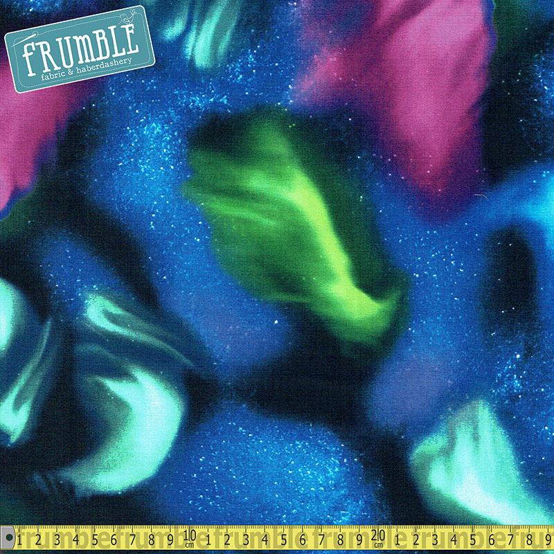 Aurora Sky in Night - Frumble Fabrics