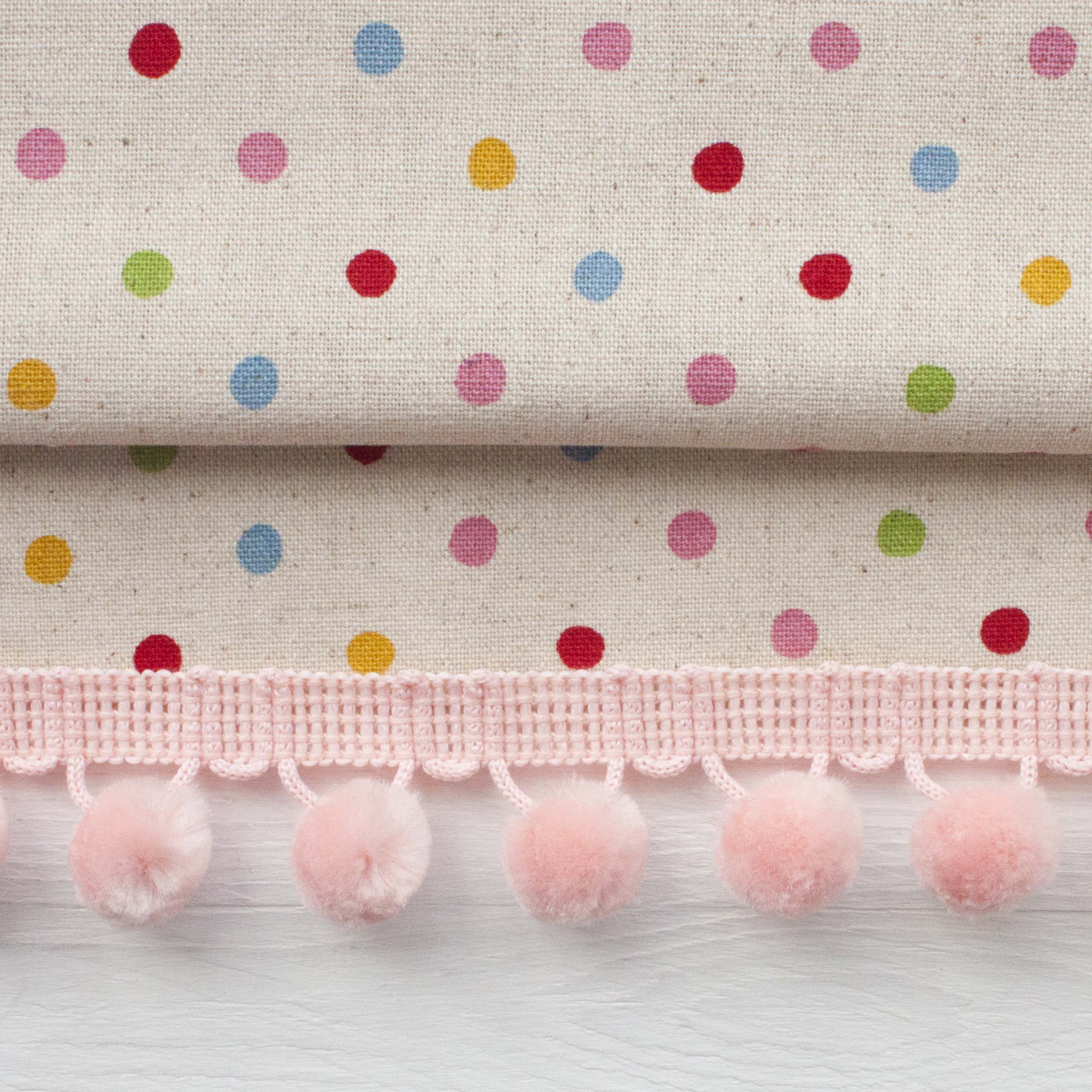 Fluffy Furnishing Pom Pom Trim - Frumble Fabrics