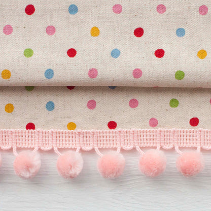 Fluffy Furnishing Pom Pom Trim - Frumble Fabrics