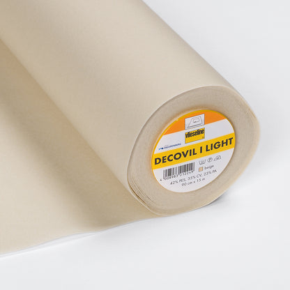 Decovil I Light Lightweight Fusible Interlining DVL (Per Metre) - Frumble Fabrics