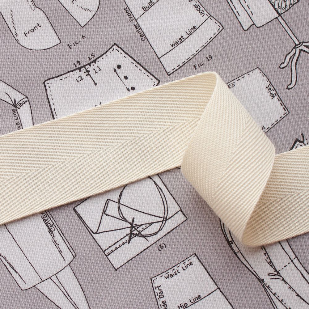 25mm Acrylic Webbing Tape - Frumble Fabrics