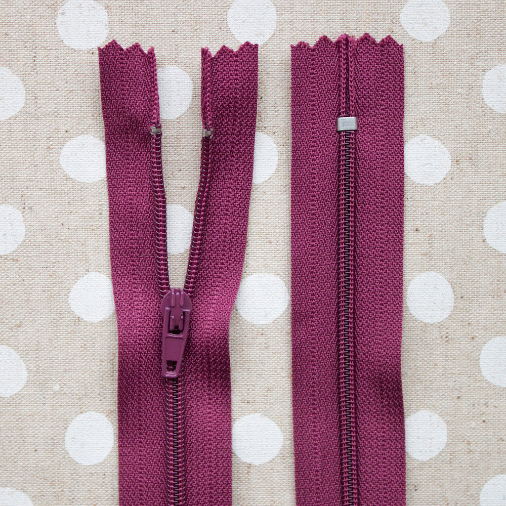 9" / 23cm Closed End Zip - Frumble Fabrics