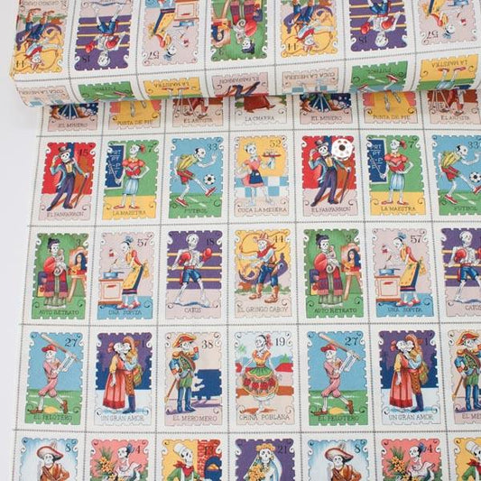 Cartas Marcadas Bright - Frumble Fabrics
