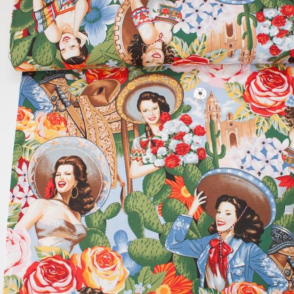 Las Senoritas Bright - Frumble Fabrics