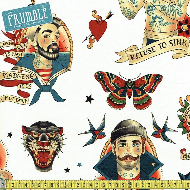 Anchors Away Tea - Frumble Fabrics