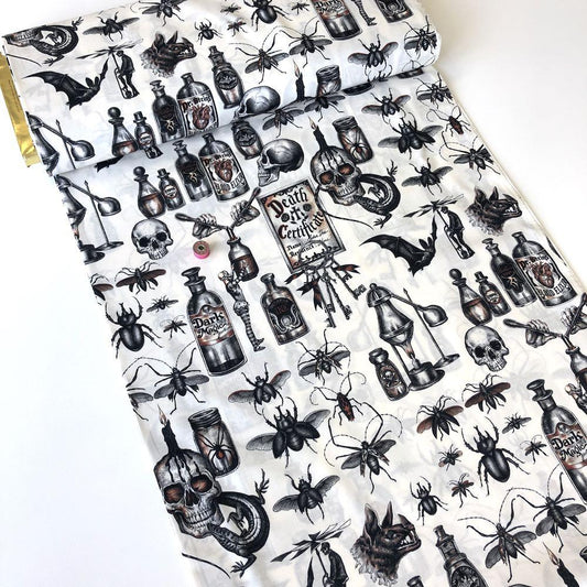 Dark Magic Tea Multi - Frumble Fabrics