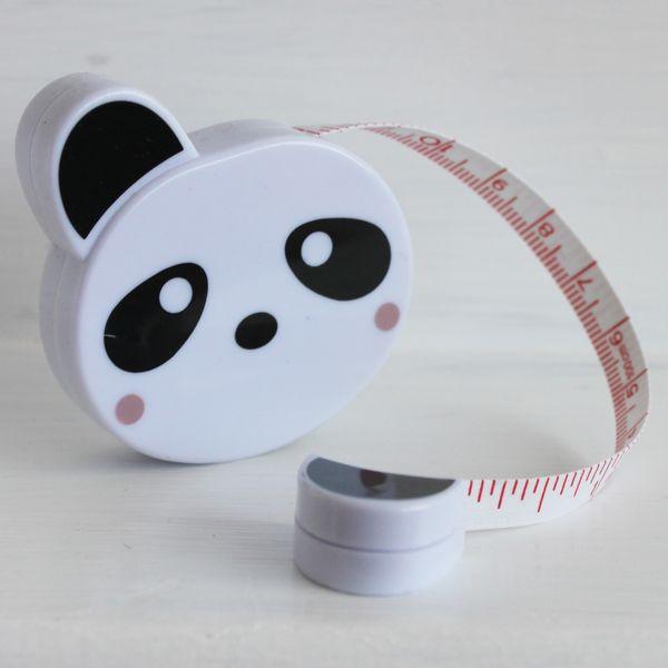 Tape Measure Panda - Frumble Fabrics