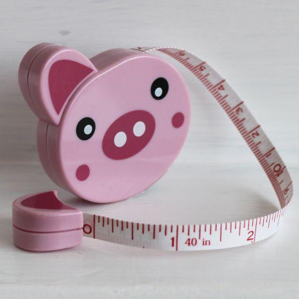 Tape Measure Pig - Frumble Fabrics