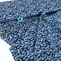 Army Camouflage - Cotton Canvas - Winter Blues Sewing and Dressmaking Fabric