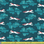 Art Gallery Fabrics - Onward and Upward - Dream The Best Dusk Sewing and Dressmaking Fabric