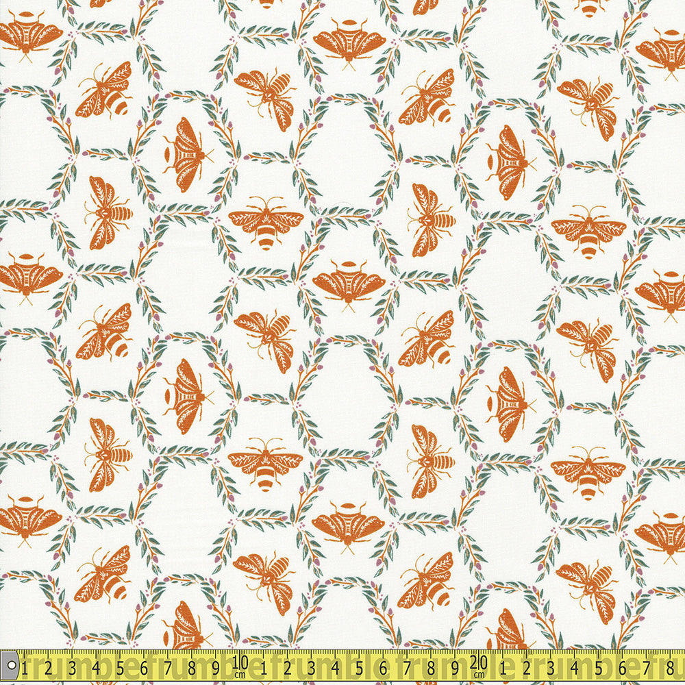 Art Gallery Fabrics - Season And Spice - Bee Wreath Sewing and Dressmaking Fabric