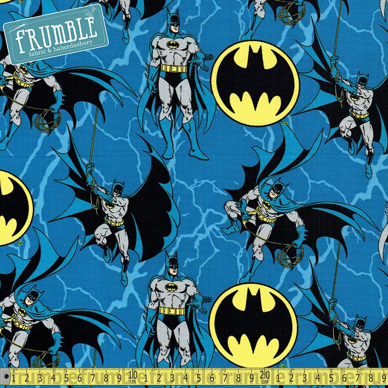 Batman Hero & Logo - Frumble Fabrics