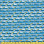 Camelot Fabric - Stronger Together - Activism Blue Sewing and Dressmaking Fabric